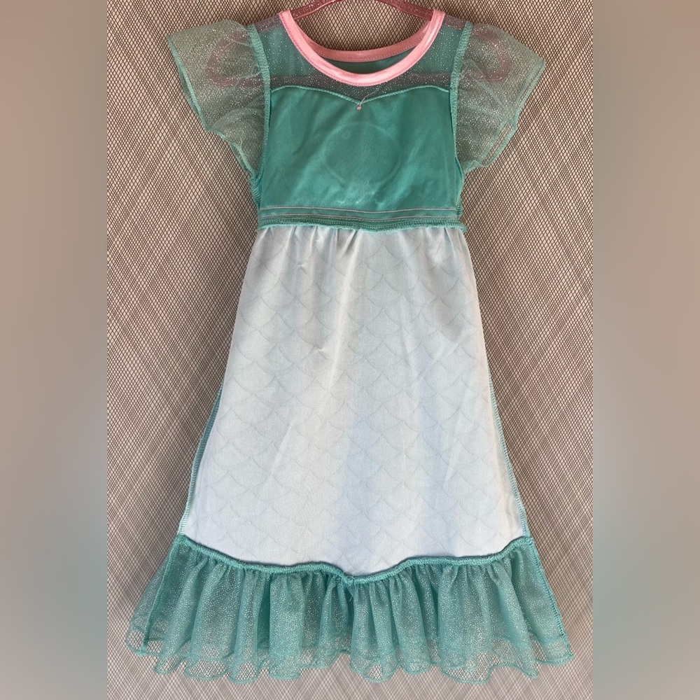 Disney Princess - Ariel teal dress-up gown Dress (Size 2t) - Picture 4 of 7